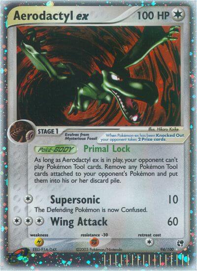 Aerodactyl ex⁣ - EX Sandstorm⁣ (Ultra Rare)⁣ [94] English / Good / Normal