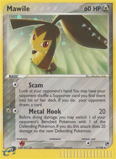 Mawile⁣ - EX Sandstorm⁣ (Holo Rare)⁣ [9] English / Good / Normal