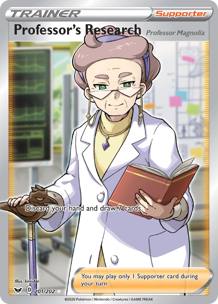 Professor's Research⁣ - Sword & Shield⁣ (Ultra Rare)⁣ [201] English / Near Mint / Normal