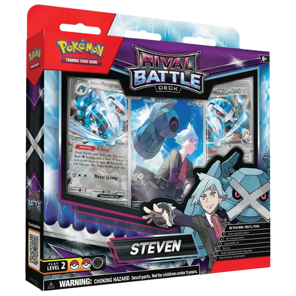 Pokémon TCG: Steven - Battle Rivals Trainer Deck Kortspil