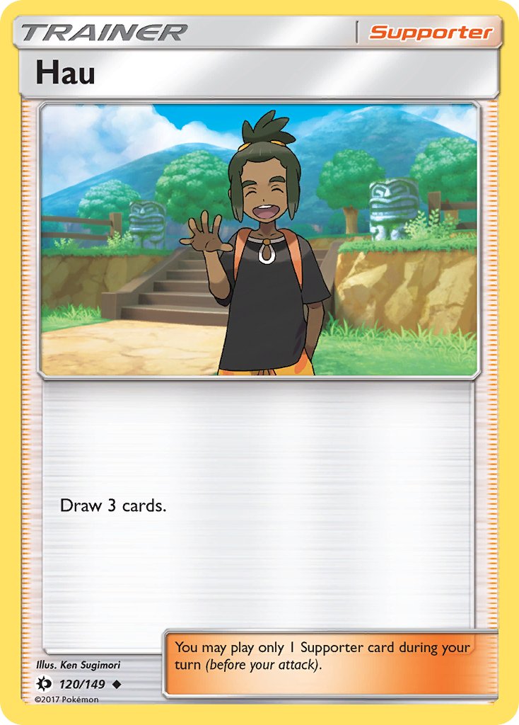 Hau - Sun & Moon (Uncommon) [SUM-120] English / Near Mint / Normal