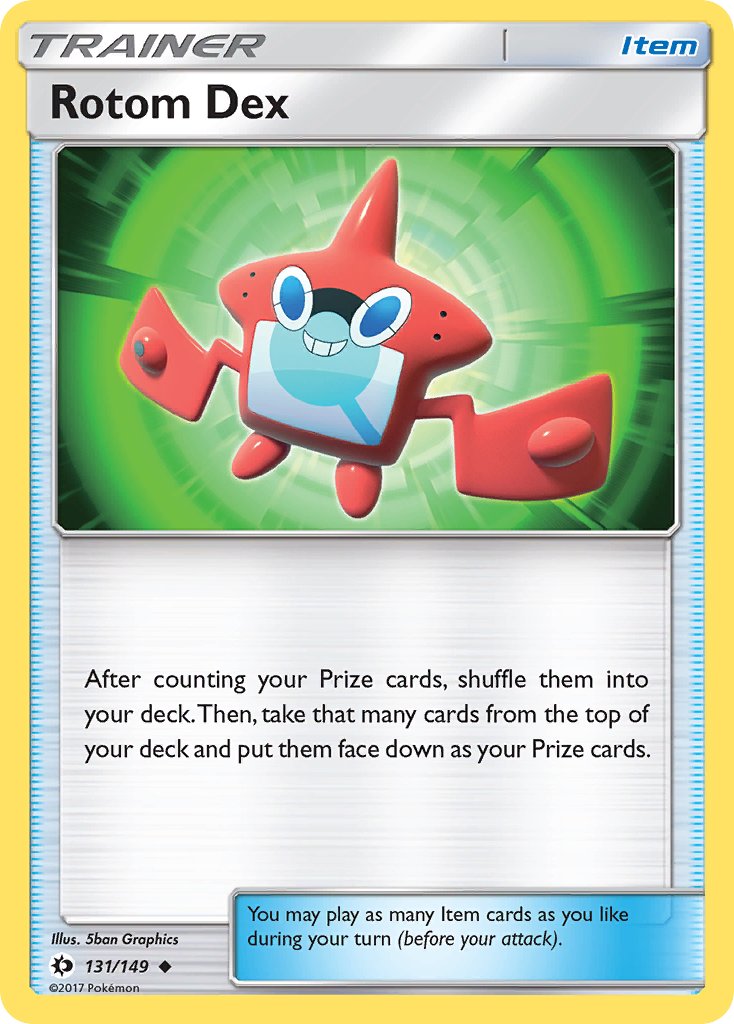 Rotom Dex - Sun & Moon (Uncommon) [SUM-131] English / Near Mint / Normal