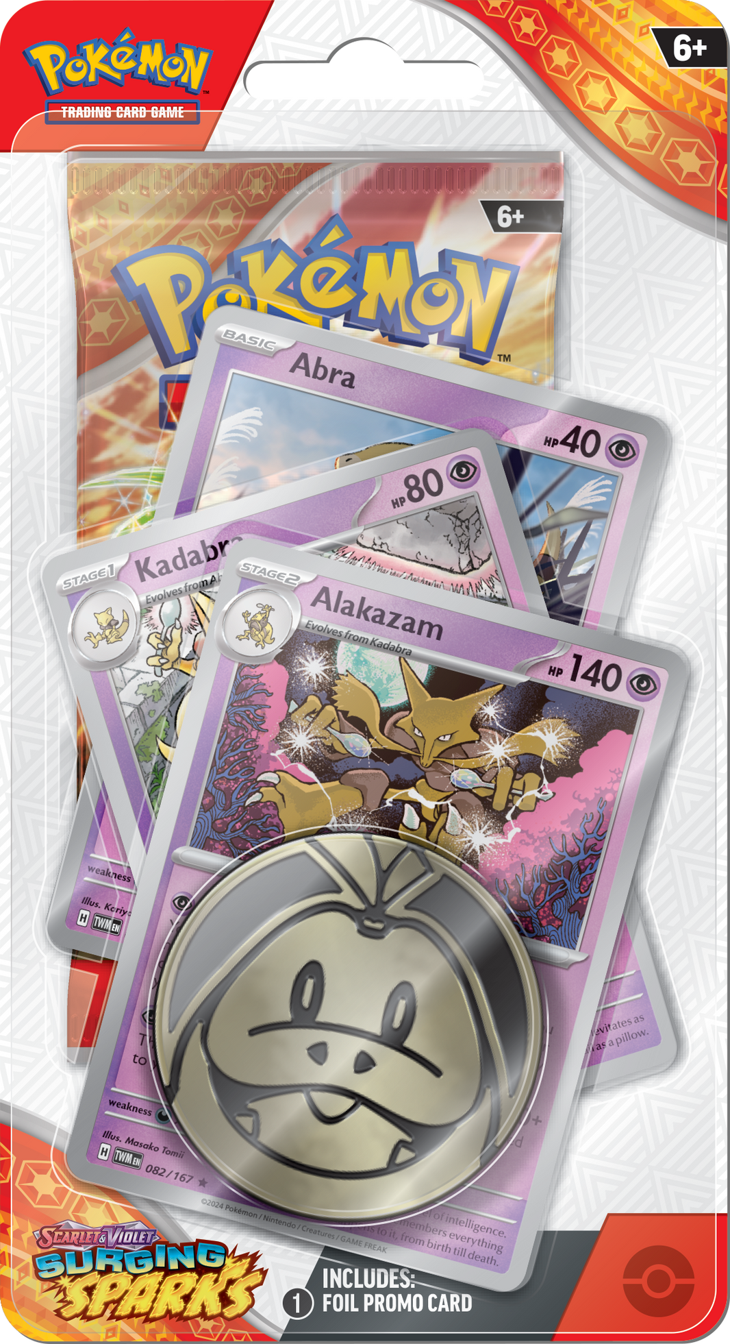 Pokémon TCG: Scarlet & Violet: Surging Sparks Premium Checklane Blister Pack