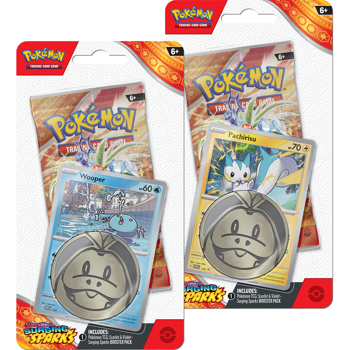 Pokémon TCG: Scarlet & Violet: Surging Sparks Checklane Blister Pack