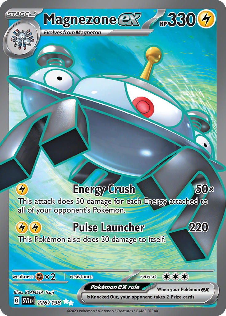 Magnezone ex⁣ - Scarlet & Violet⁣ (Ultra Rare)⁣ [226] English / Near Mint / Normal