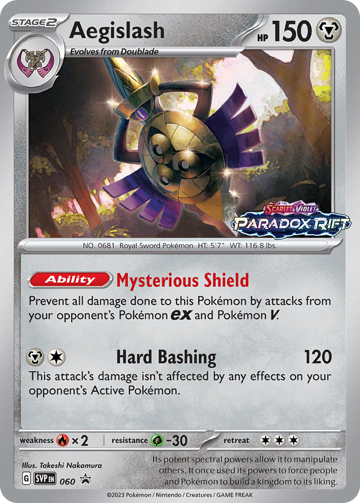 Aegislash - SV Black Star Promos (Promo) [SVP-060] English / Near Mint / Normal