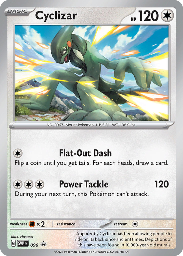 Cyclizar⁣ - SV Black Star Promos⁣ (Promo)⁣ [096] English / Near Mint / Normal