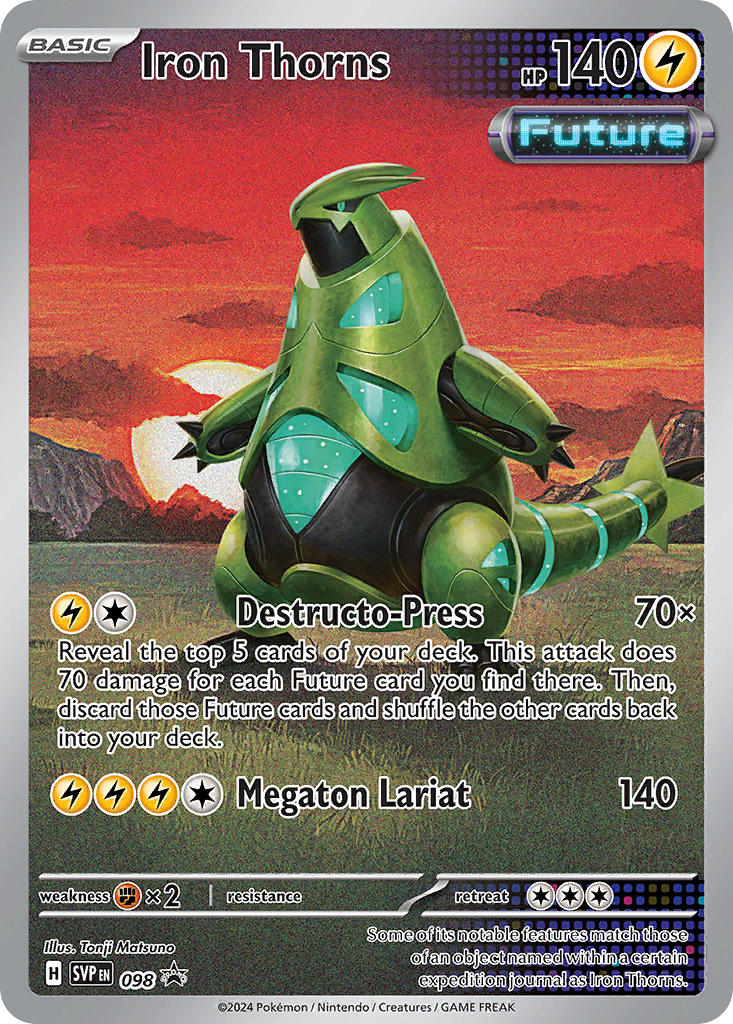 Iron Thorns⁣ - SV Black Star Promos⁣ (Promo)⁣ [098] English / Near Mint / Normal