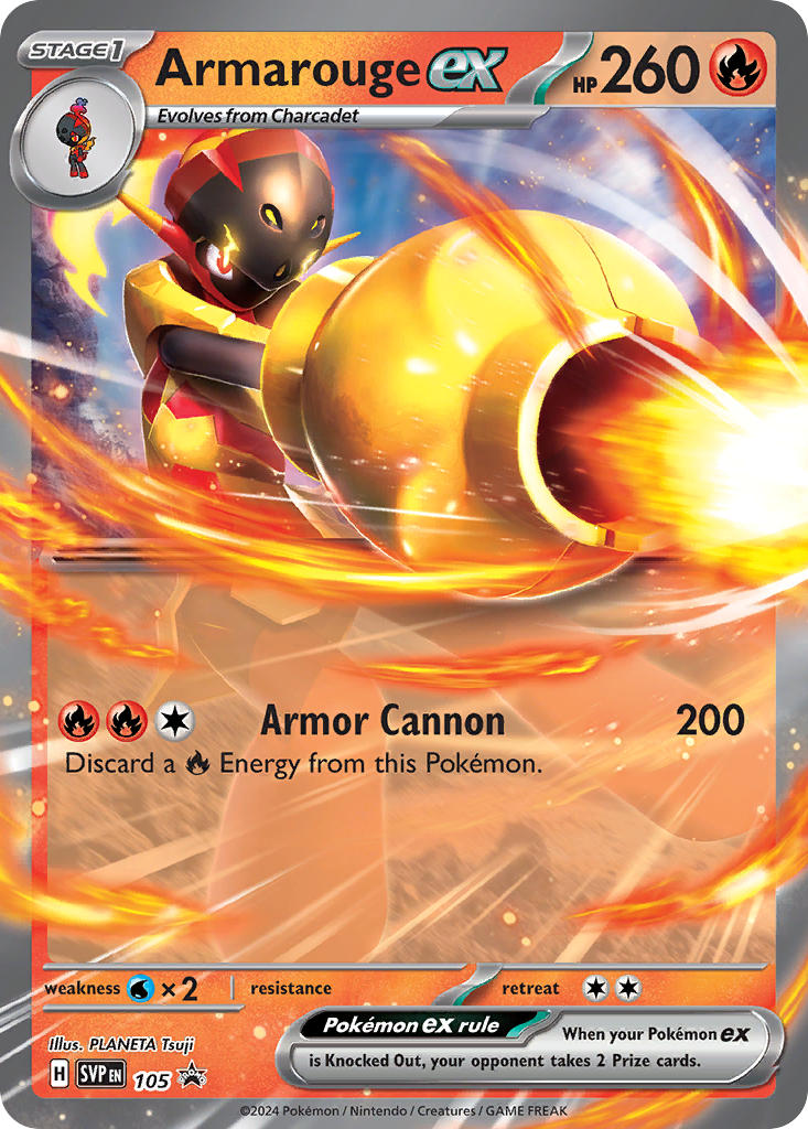 Armarouge ex - SV Black Star Promos (Promo) [SVP-105] English / Near Mint / Normal