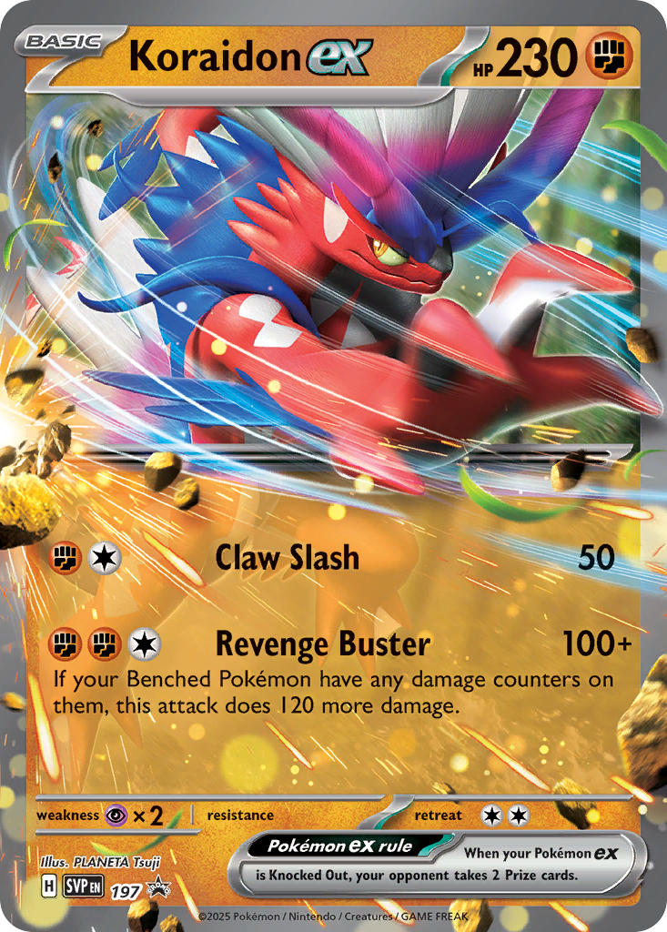 Koraidon ex - SV Black Star Promos (Promo) [SVP-197] English / Near Mint / Normal