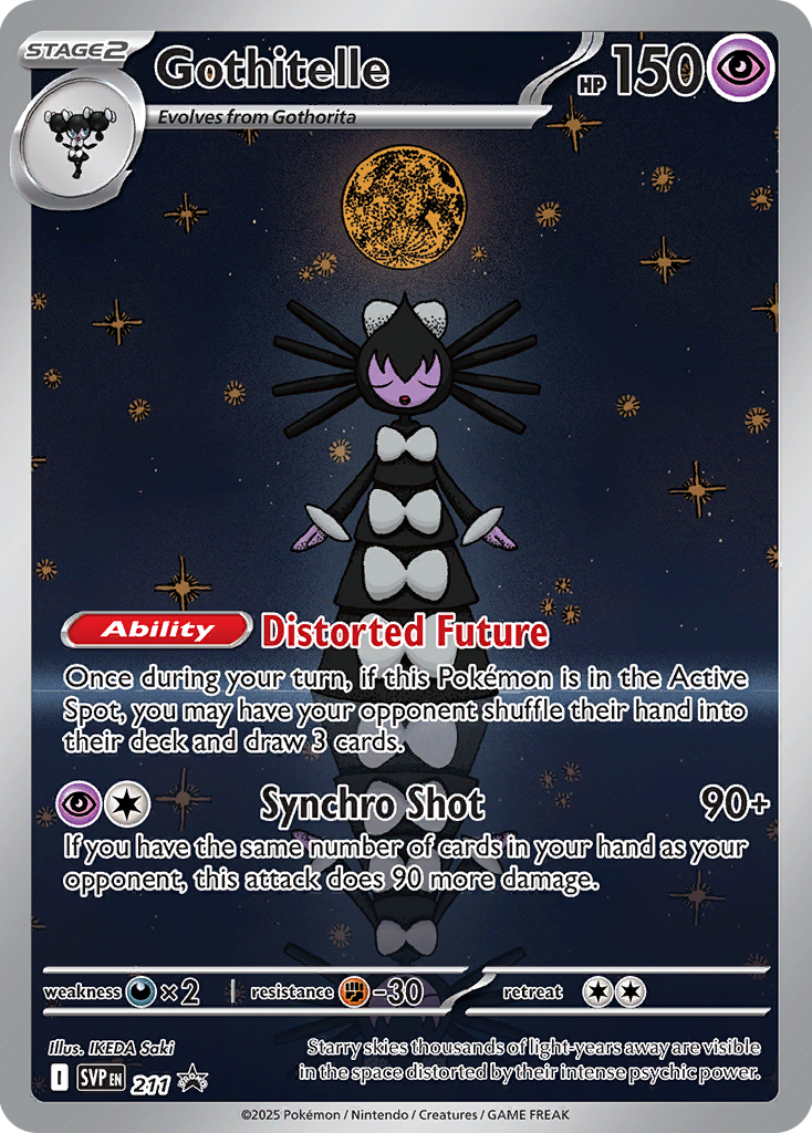 Gothitelle - SV Black Star Promos (Promo) [SVP-211] English / Near Mint / Normal