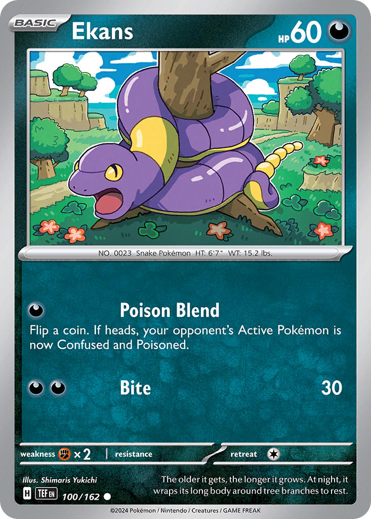 Ekans⁣ - Temporal Forces⁣ (Common)⁣ [100]