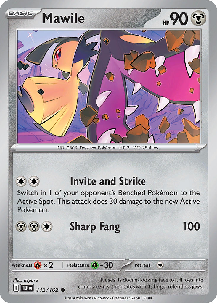 Mawile⁣ - Temporal Forces⁣ (Common)⁣ [112]