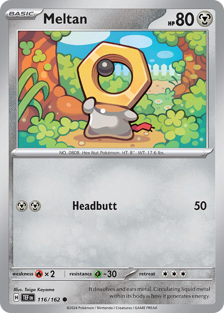 Meltan⁣ - Temporal Forces⁣ (Common)⁣ [116]