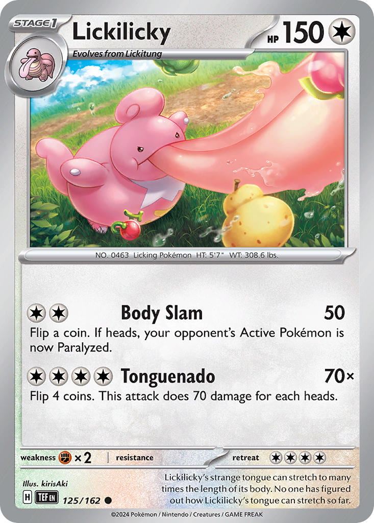 Lickilicky⁣ - Temporal Forces⁣ (Common)⁣ [125]
