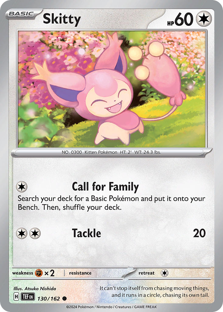 Skitty⁣ - Temporal Forces⁣ (Common)⁣ [130]
