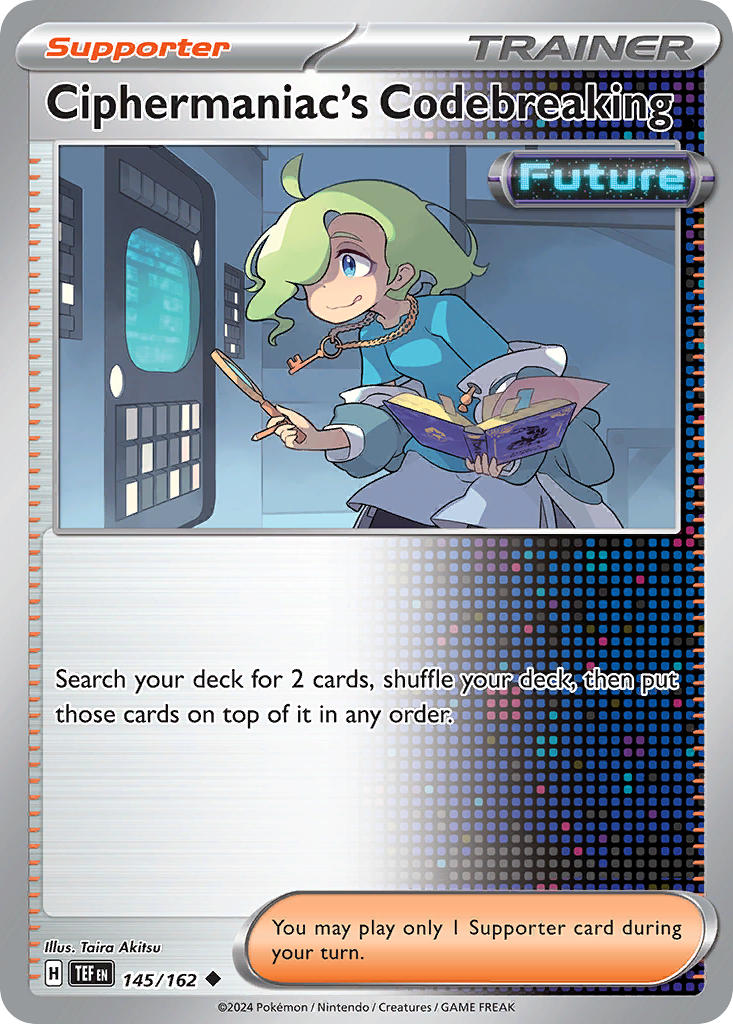 Ciphermaniac's Codebreaking⁣ - Temporal Forces⁣ (Uncommon)⁣ [145]