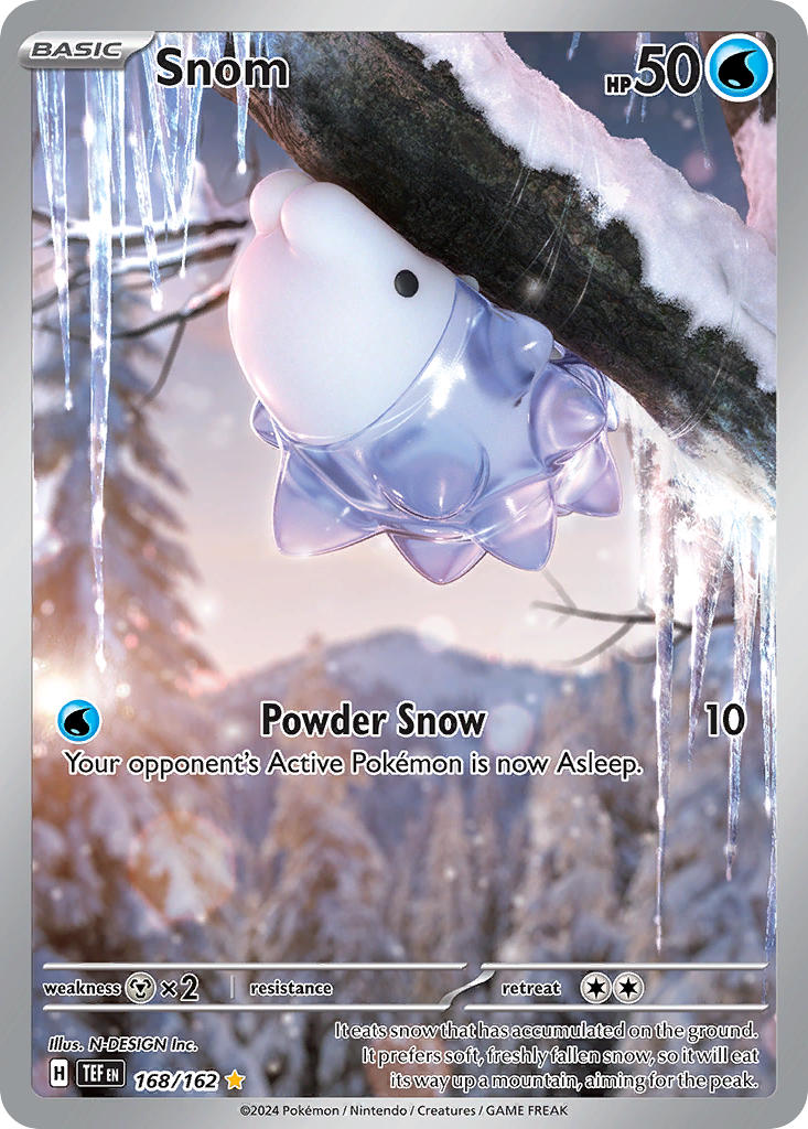 Snom⁣ - Temporal Forces⁣ (Illustration Rare)⁣ [168] English / Near Mint / Normal