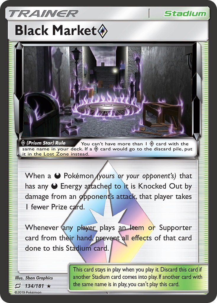 Black Market ◇⁣ - Team Up⁣ (Holo Rare)⁣ [134] English / Near Mint / Normal