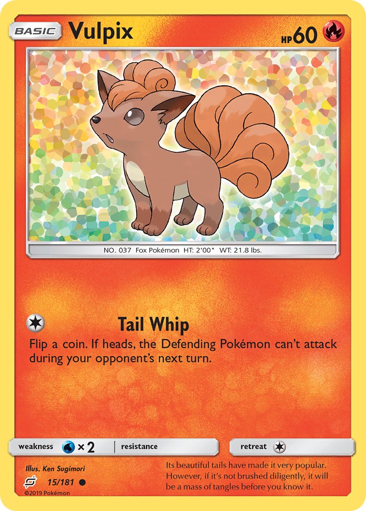 Vulpix - Team Up (Common) [15] Kortspil