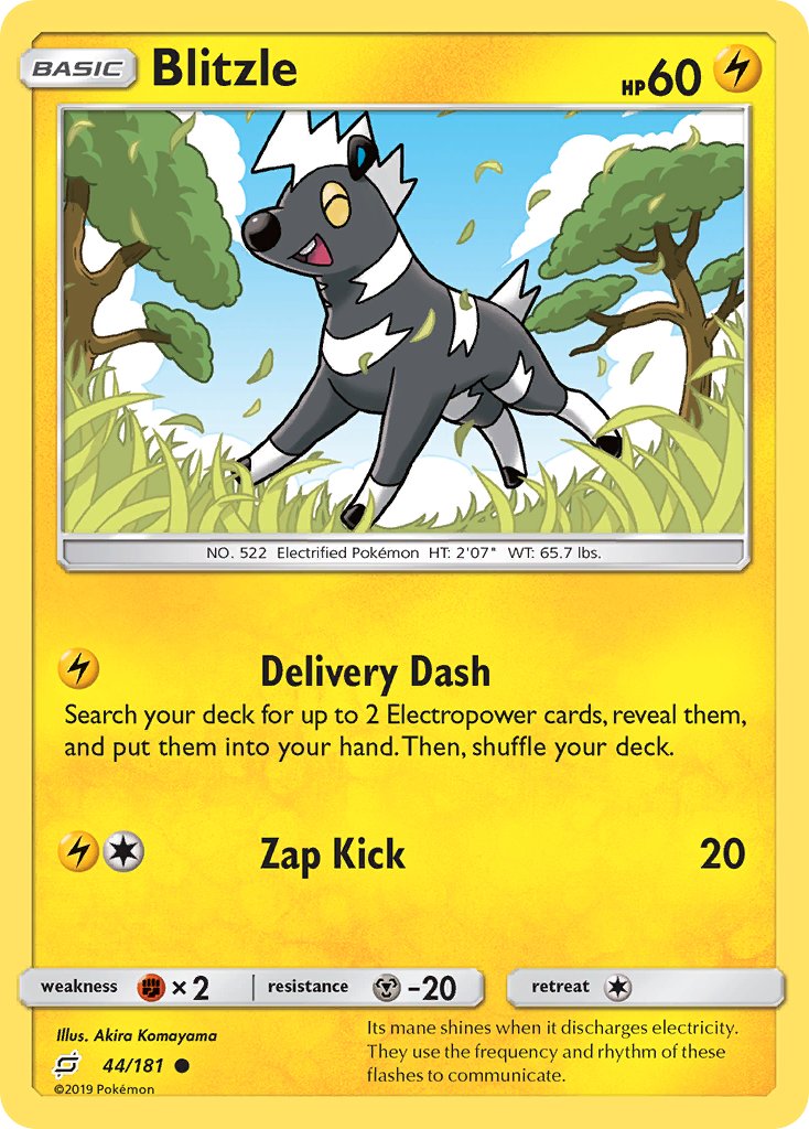 Blitzle⁣ - Team Up⁣ (Common)⁣ [44] English / Excellent / Normal