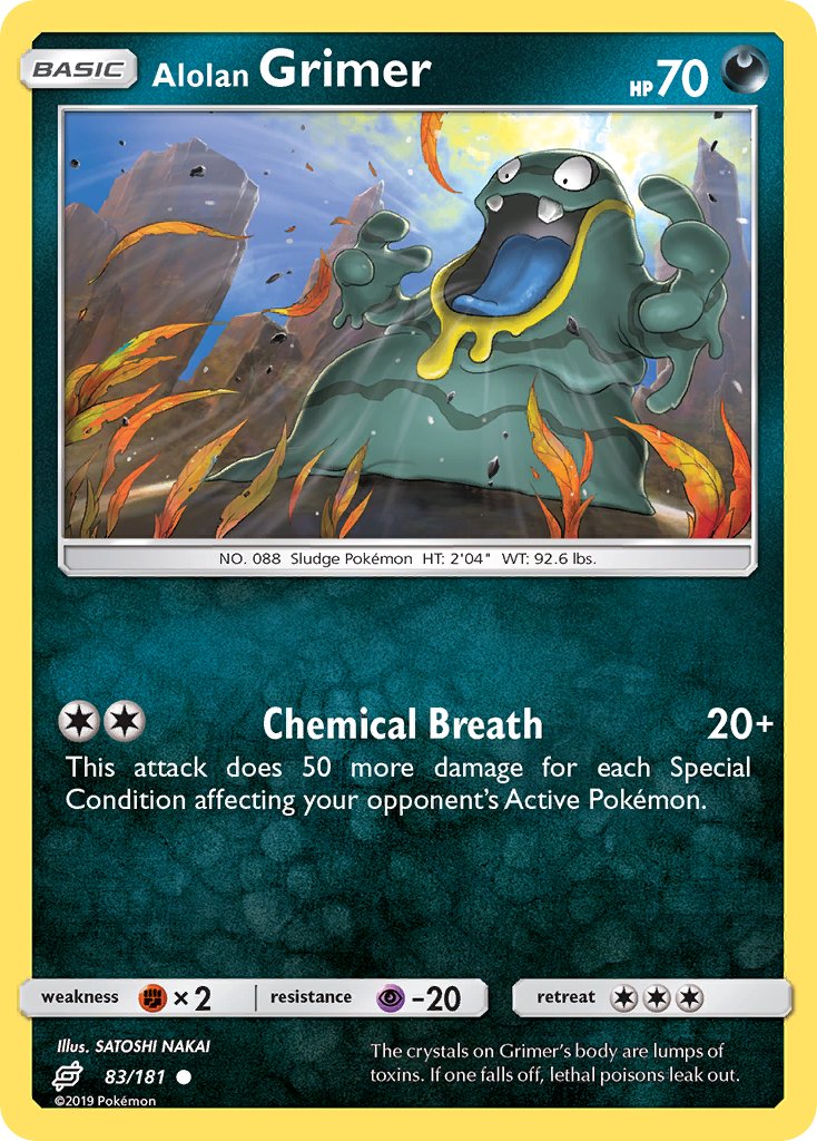 Alolan Grimer⁣ - Team Up⁣ (Common)⁣ [83] English / Near Mint / Normal