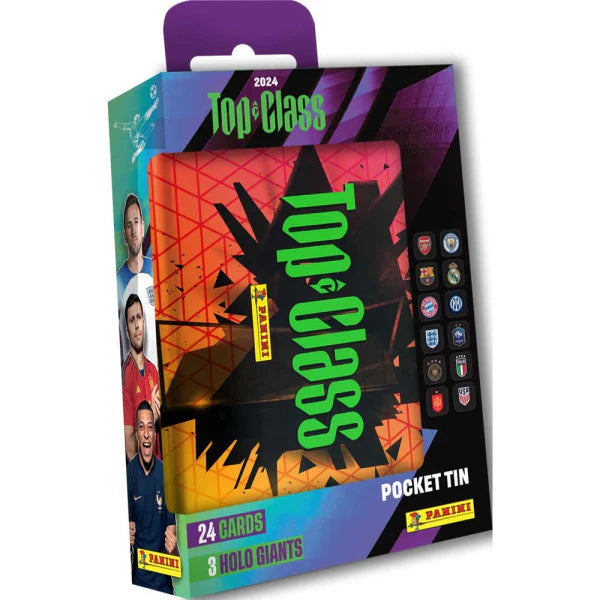 Panini Pure Football Top Class 2024 Pocket Tin Kortspil
