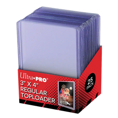 Ultra Pro: Clear Regular Toploaders (25 stk.)