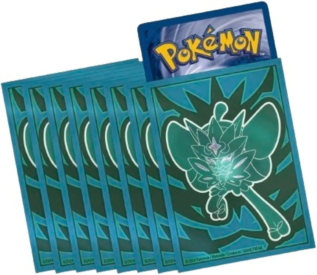 Pokémon TCG: Twilight Masquerade - Teal Mask Ogerpon Sleeves (65 stk.) Tilbehør