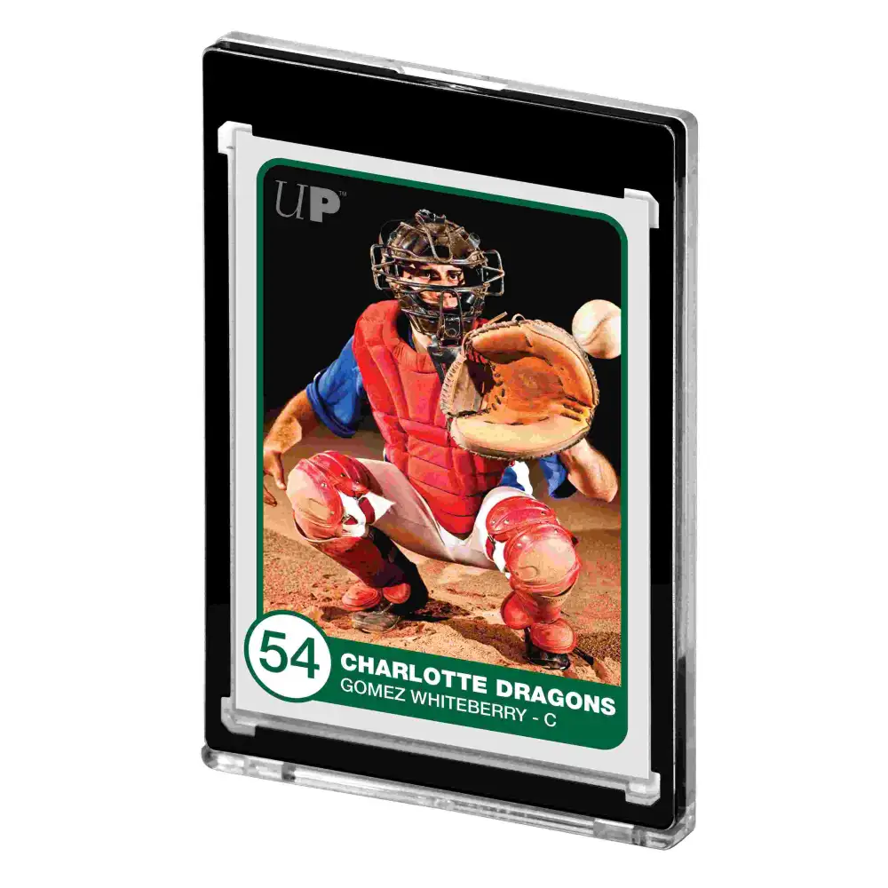 Ultra Pro: Black Border One Touch 35 pt. Magnetic Holder Tilbehør Ultra Pro 