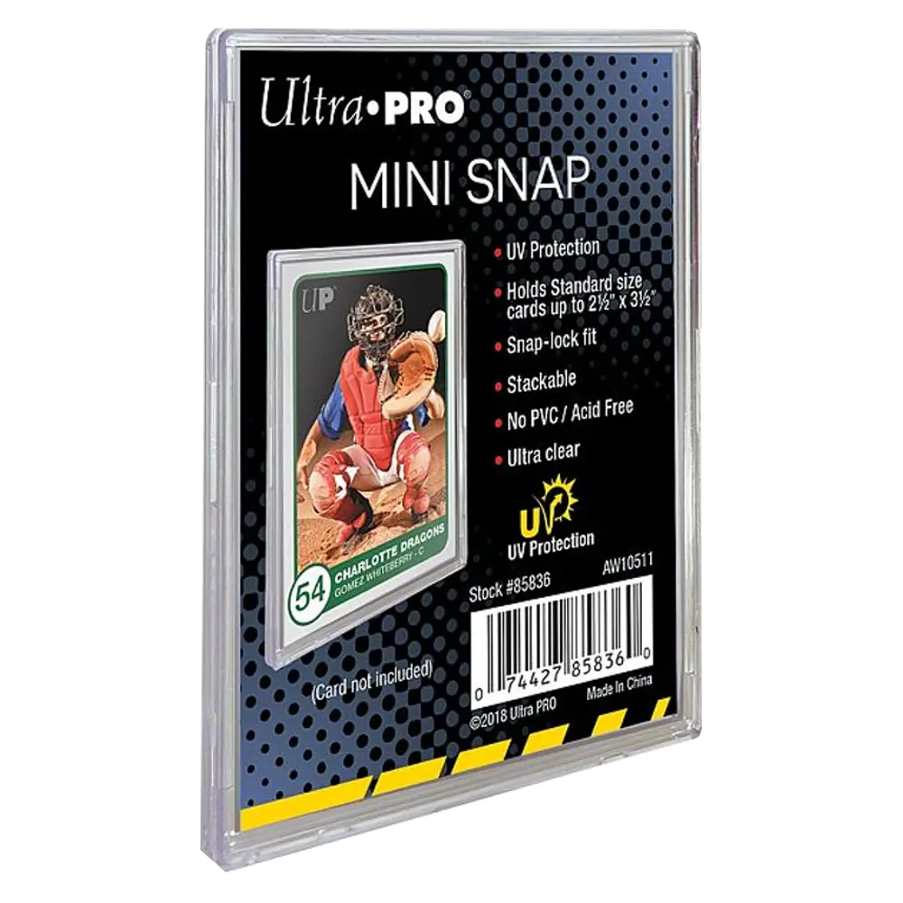 Ultra Pro UV Mini Snap Card Holder