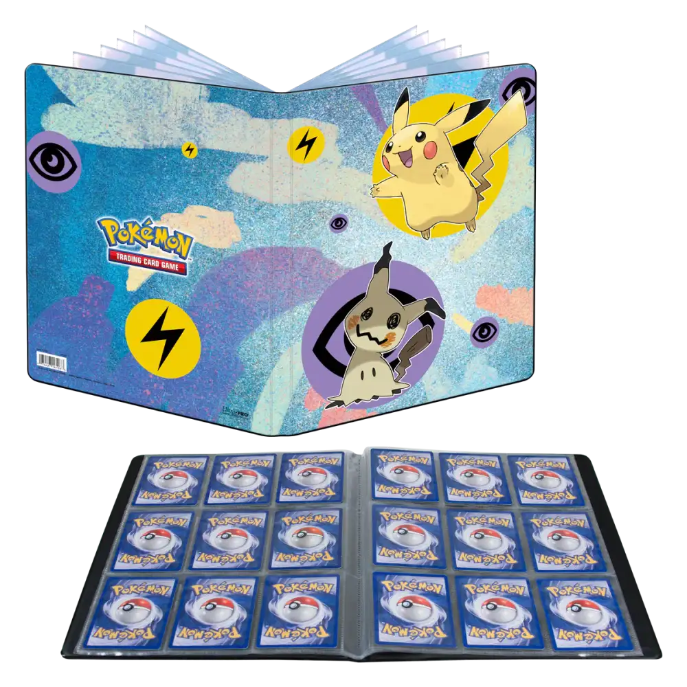 Ultra Pro: Pikachu & Mimikyu Portfolio 9-Pocket - Kortspil