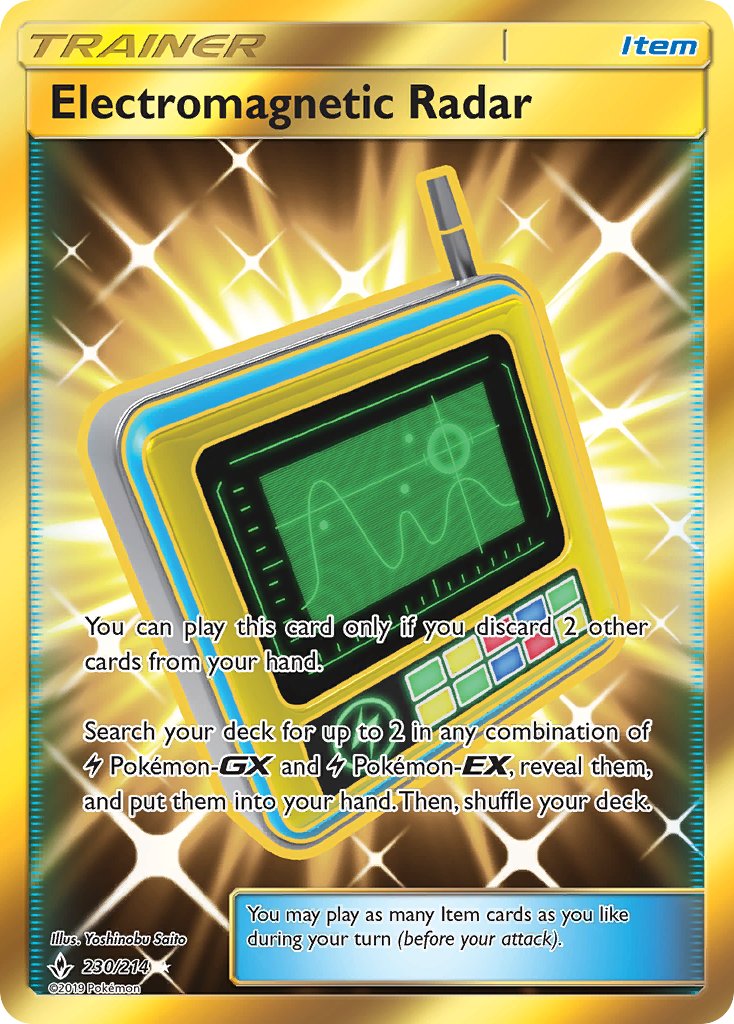 Electromagnetic Radar - Unbroken Bonds (Secret Rare) [UNB-230] English / Near Mint / Normal
