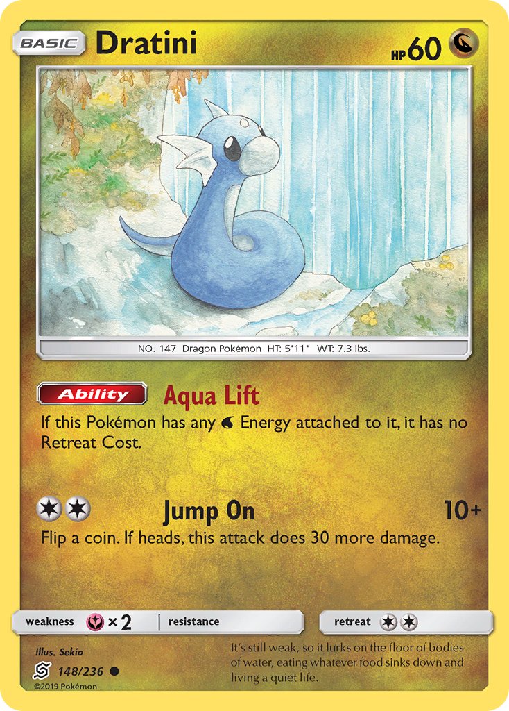 Dratini - Unified Minds (Common) [UNM-148] English / Near Mint / Normal