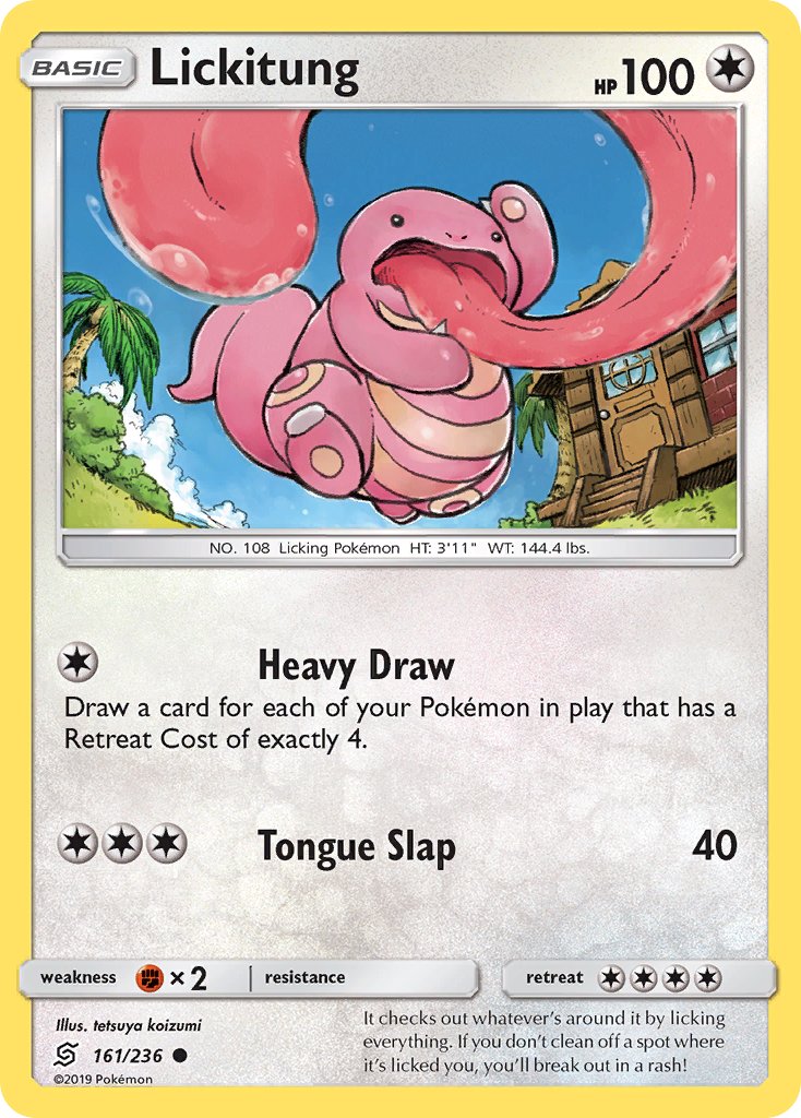 Lickitung - Unified Minds (Common) [UNM-161] English / Near Mint / Normal