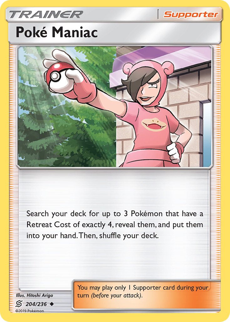 Poké Maniac - Unified Minds (Uncommon) [UNM-204] English / Near Mint / Normal