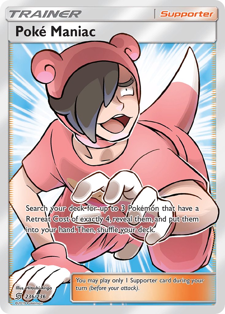 Poké Maniac - Unified Minds (Ultra Rare) [UNM-236] English / Near Mint / Normal