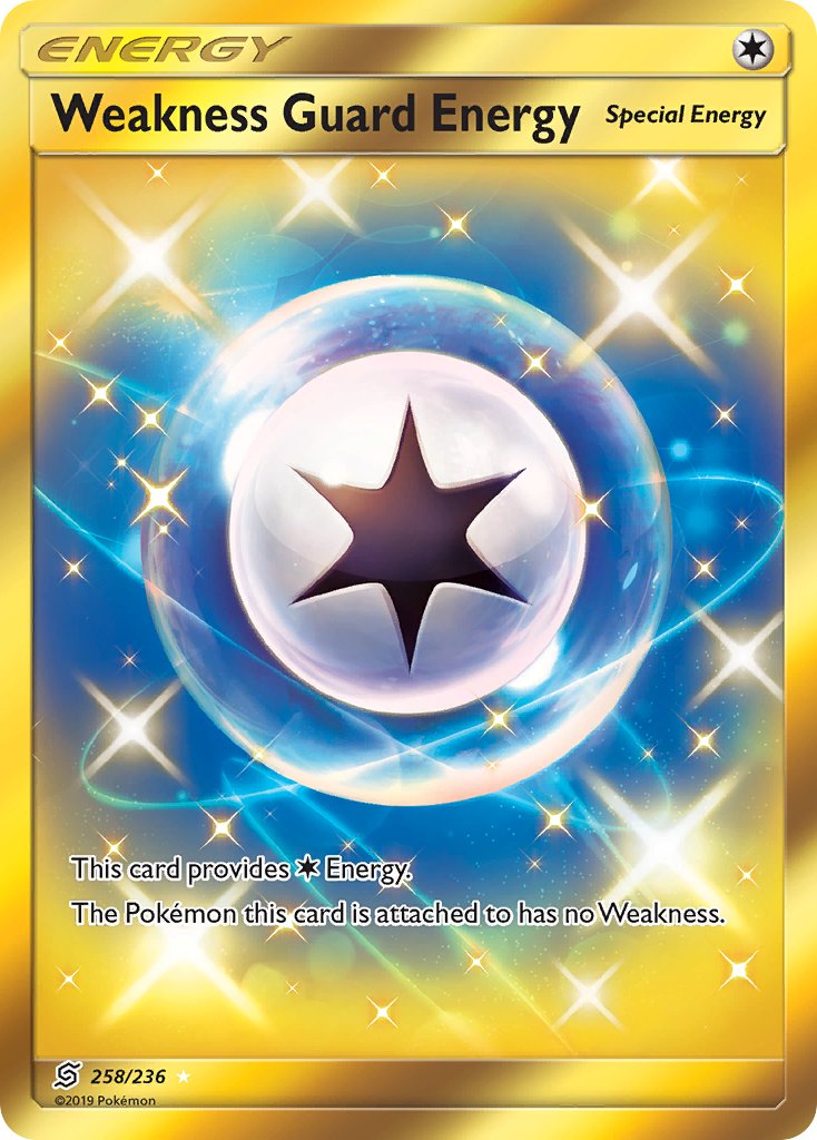 Weakness Guard Energy - Unified Minds (Secret Rare) [UNM-258] English / Near Mint / Normal