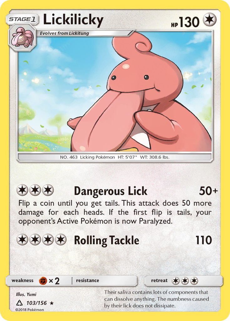 Lickilicky - Ultra Prism (Rare) [UPR-103] English / Near Mint / Normal