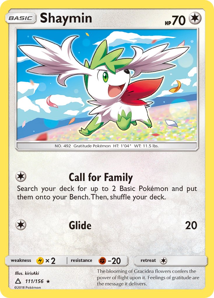 Shaymin - Ultra Prism (Rare) [UPR-111] English / Near Mint / Normal