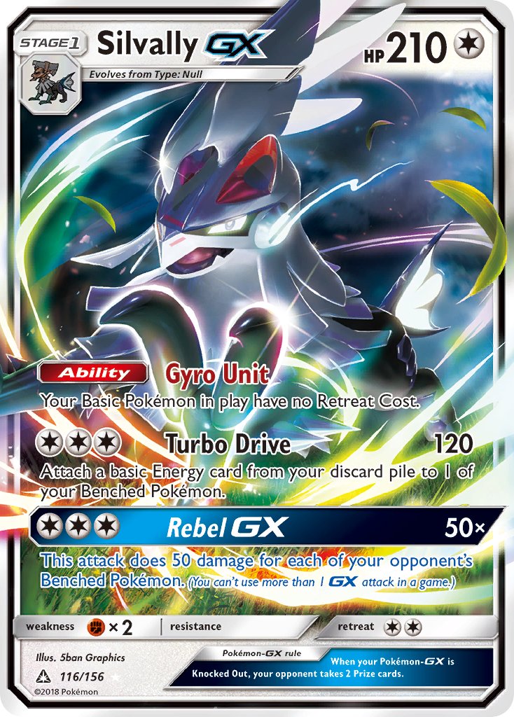 Silvally GX - Ultra Prism (Ultra Rare) [UPR-116] English / Near Mint / Normal