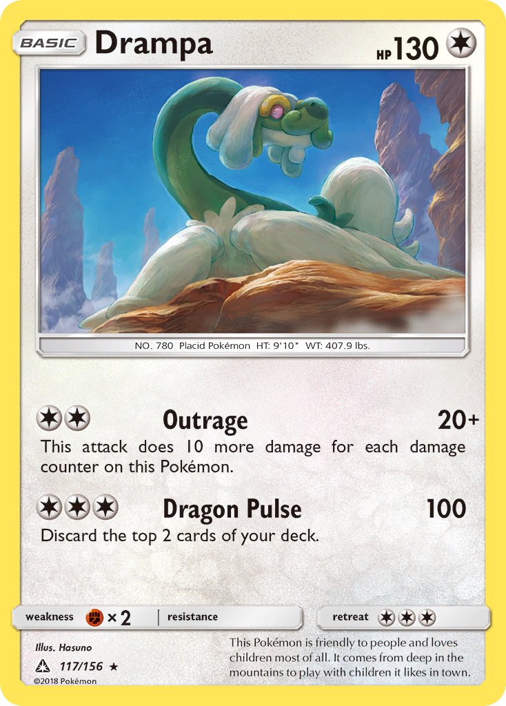 Drampa - Ultra Prism (Holo Rare) [UPR-117] English / Near Mint / Normal