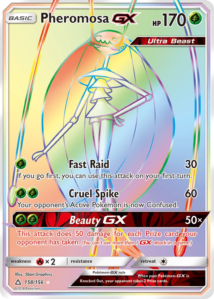 Pheromosa GX - Ultra Prism (Secret Rare) [UPR-158] English / Near Mint / Normal