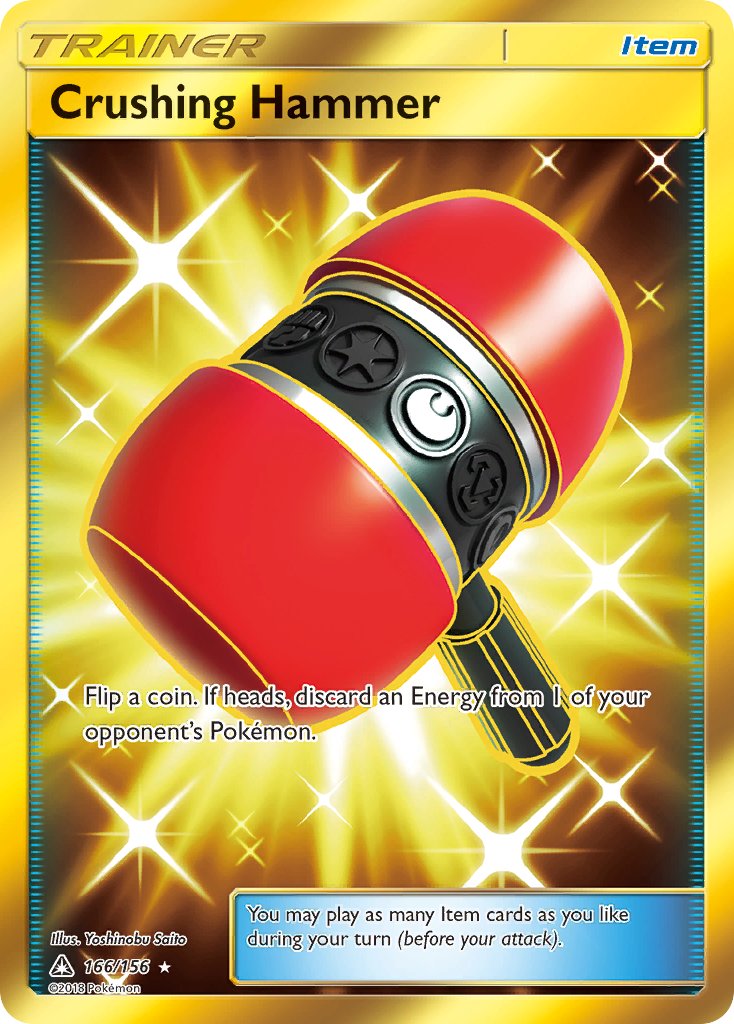 Crushing Hammer - Ultra Prism (Secret Rare) [UPR-166] English / Near Mint / Normal