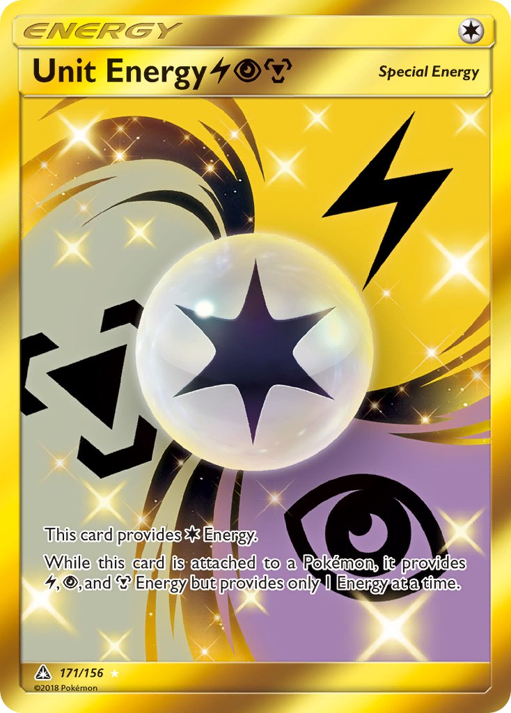 Unit Energy - Ultra Prism (Secret Rare) [UPR-171] English / Near Mint / Normal