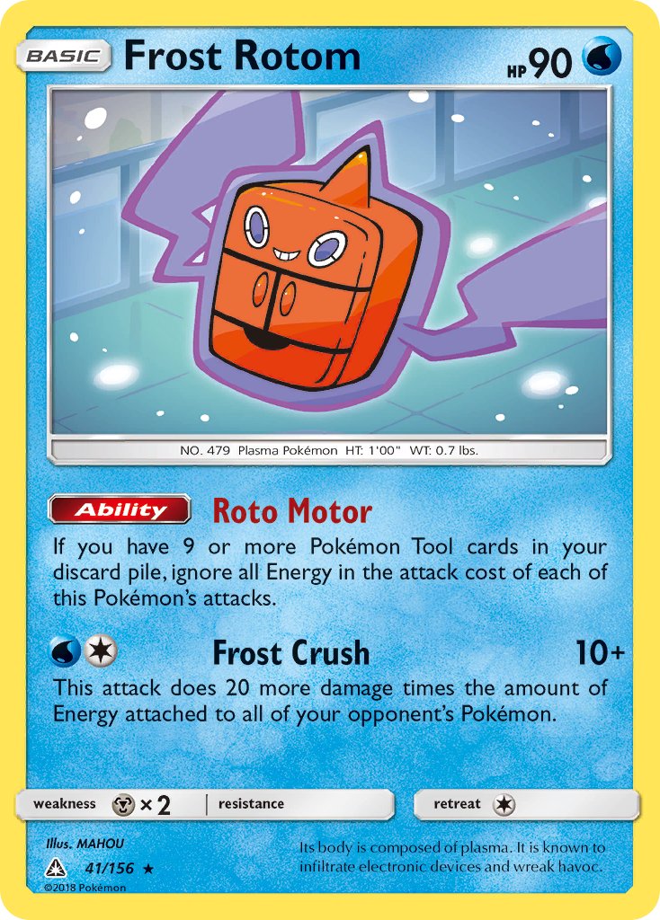 Frost Rotom - Ultra Prism (Rare) [UPR-41] English / Near Mint / Normal