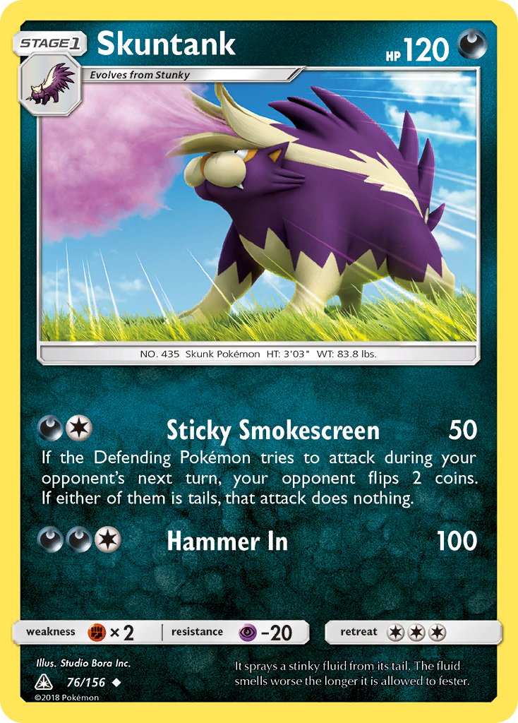 Skuntank - Ultra Prism (Uncommon) [UPR-76] English / Near Mint / Normal