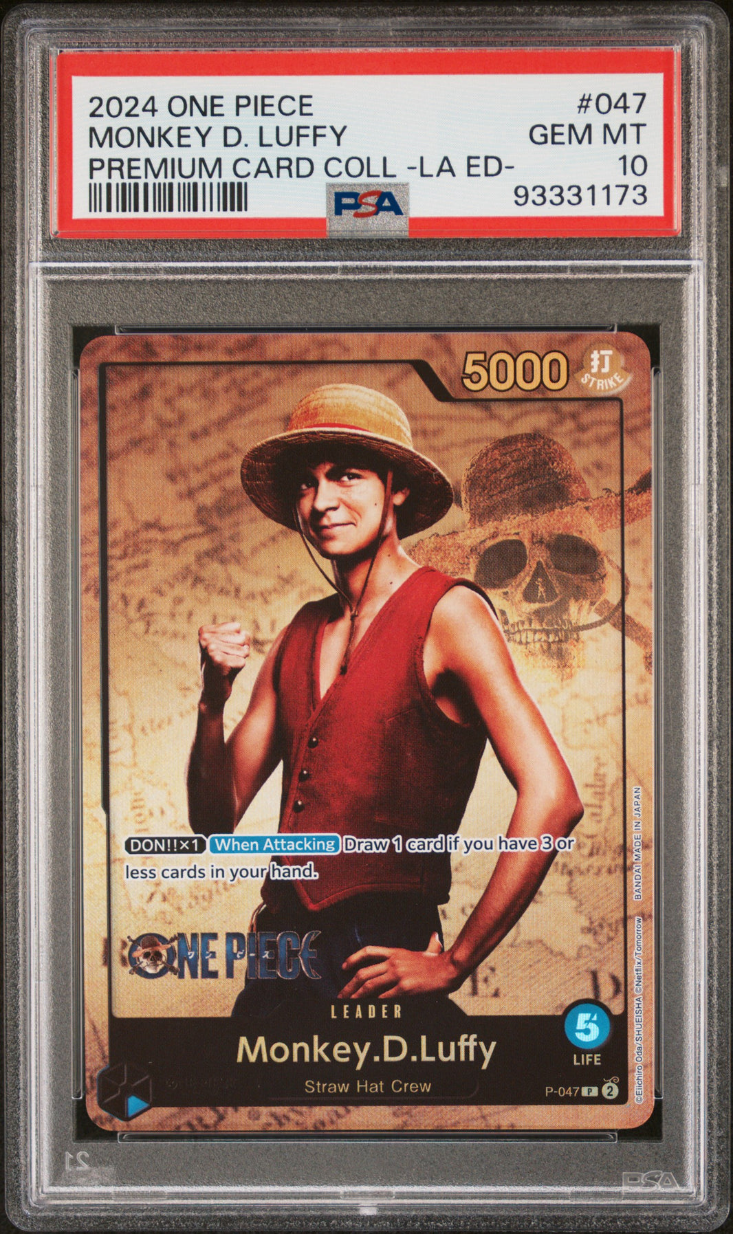 Monkey.D.Luffy (P-047) (V.2) - Promos (Promo) [P-047]