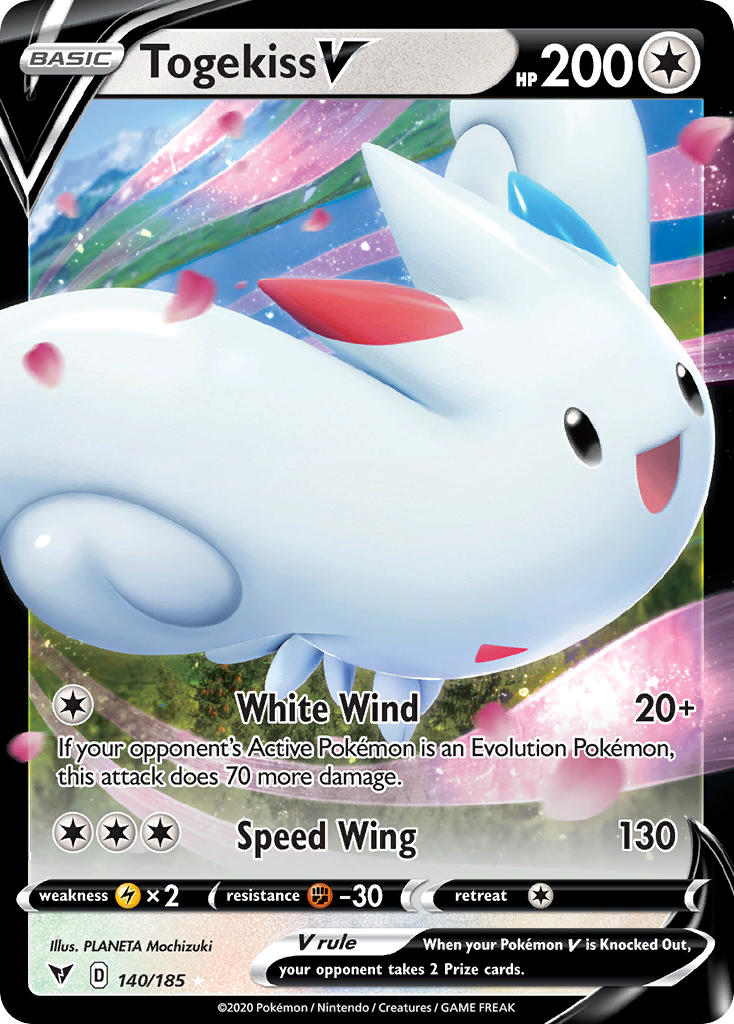 Togekiss V⁣ - Vivid Voltage⁣ (Ultra Rare)⁣ [140] English / Near Mint / Normal