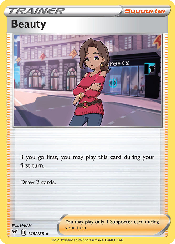 Beauty⁣ - Vivid Voltage⁣ (Uncommon)⁣ [148] English / Near Mint / Normal